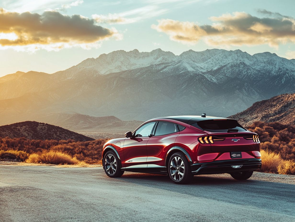 Ford Mustang Mach-E showcasing performance and efficiency features