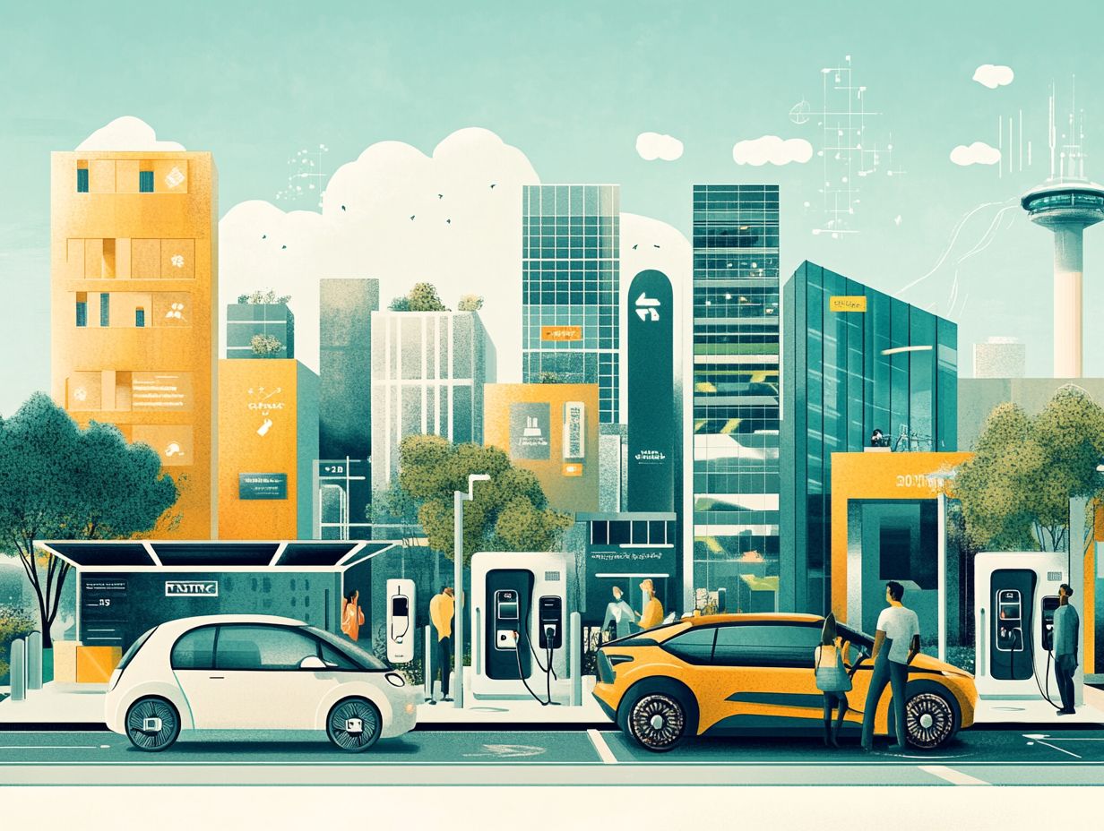 A chart showing the top 5 emerging markets for electric vehicles.