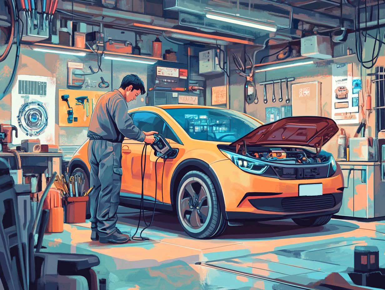 4. How Do You Handle EV-Specific Repairs and Maintenance?