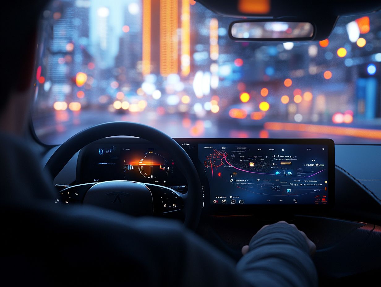 A driver preparing for a test drive of an electric vehicle