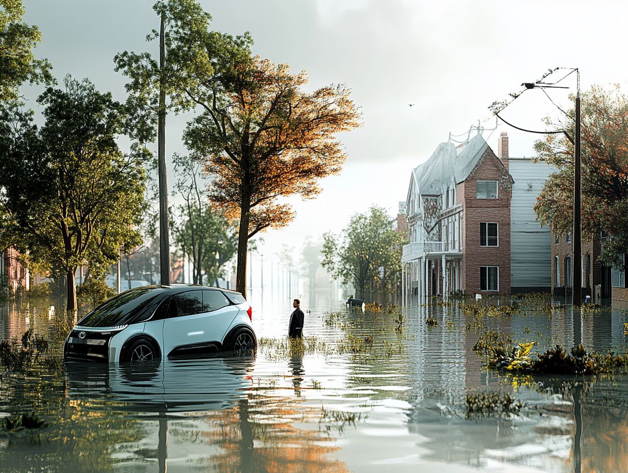 Electric Vehicle Driving Safety in Flood Conditions