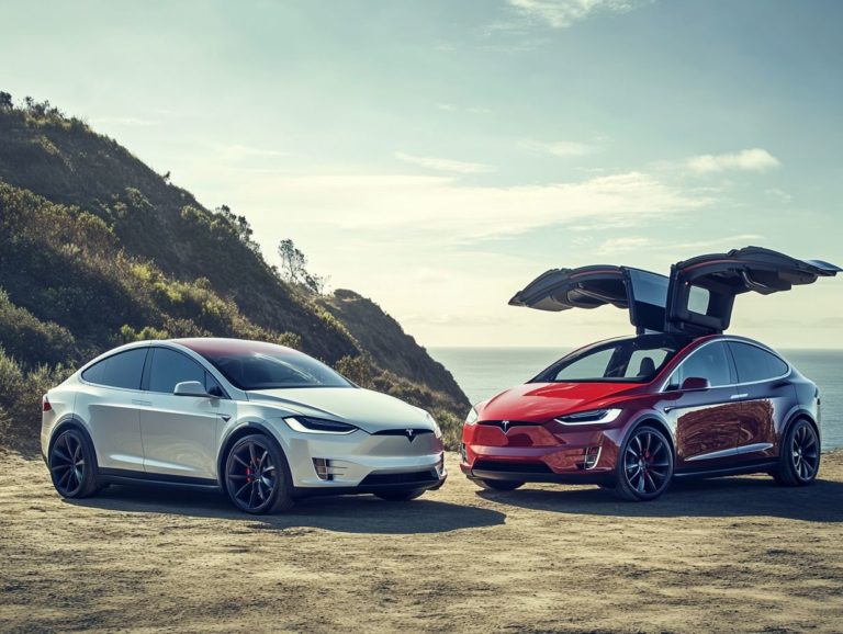 Comparing the Tesla Model S and Model X