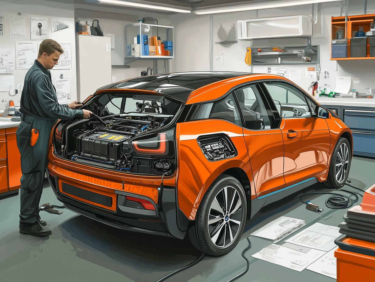 Monitoring the cooling system of an electric vehicle