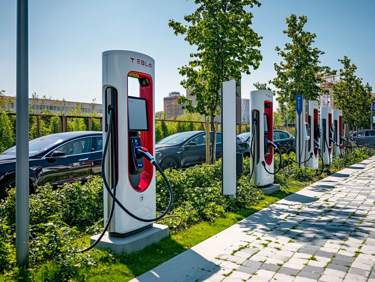 High-speed charging stations for electric vehicles