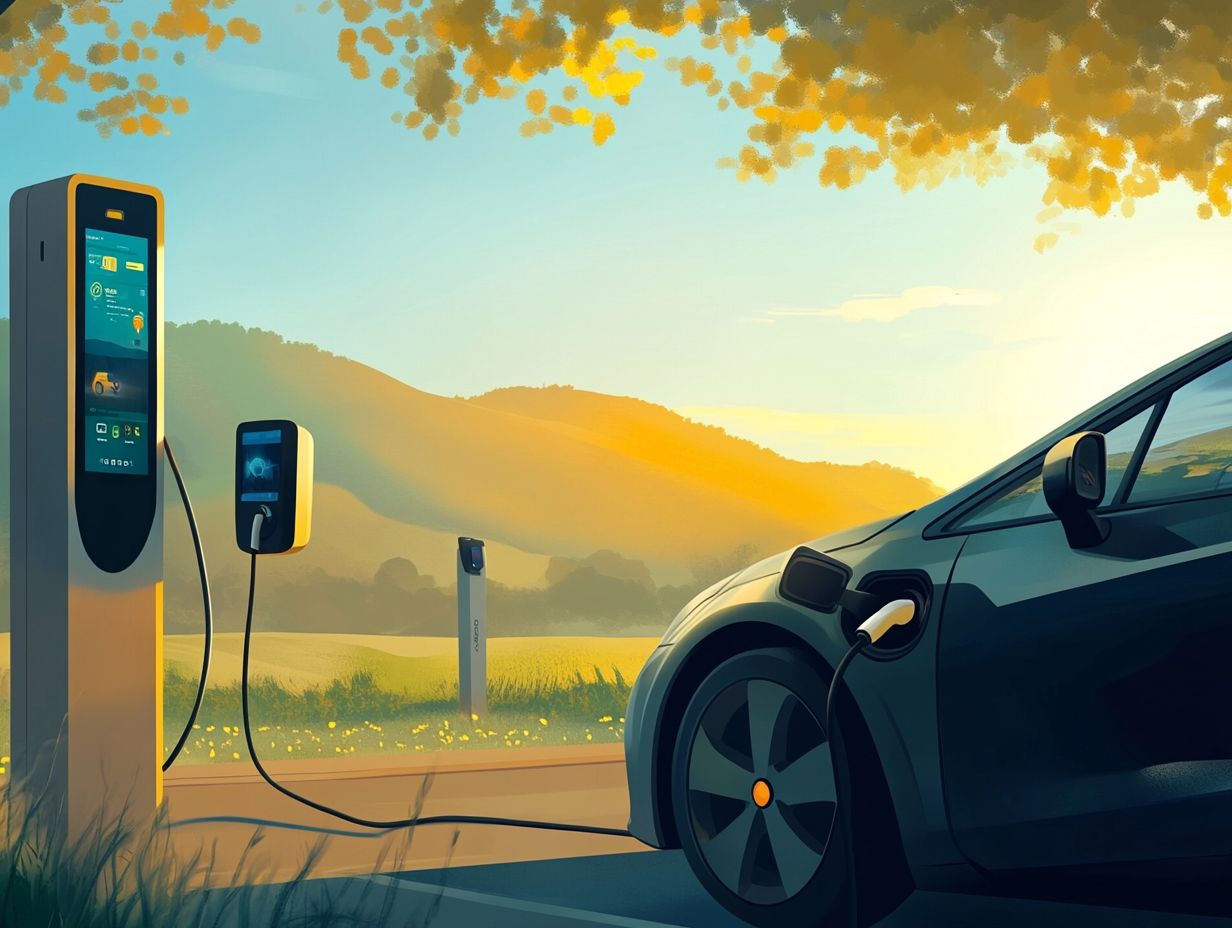 An infographic illustrating key takeaways for EV battery life