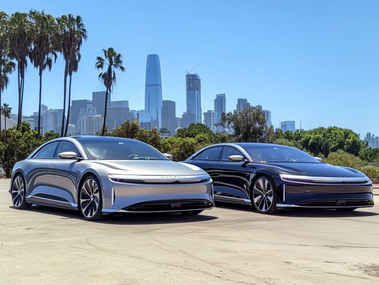 How the Lucid Air Compares to Tesla Models