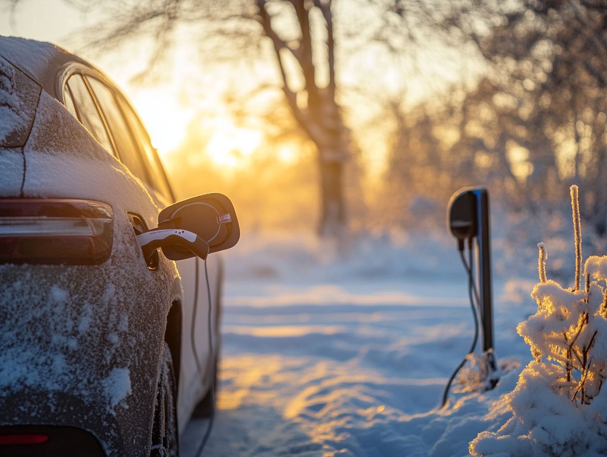 Image illustrating essential maintenance tips for electric vehicles in extreme weather