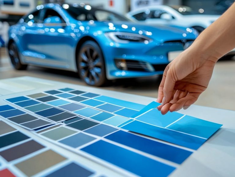 How to Pick the Right Color for Your EV