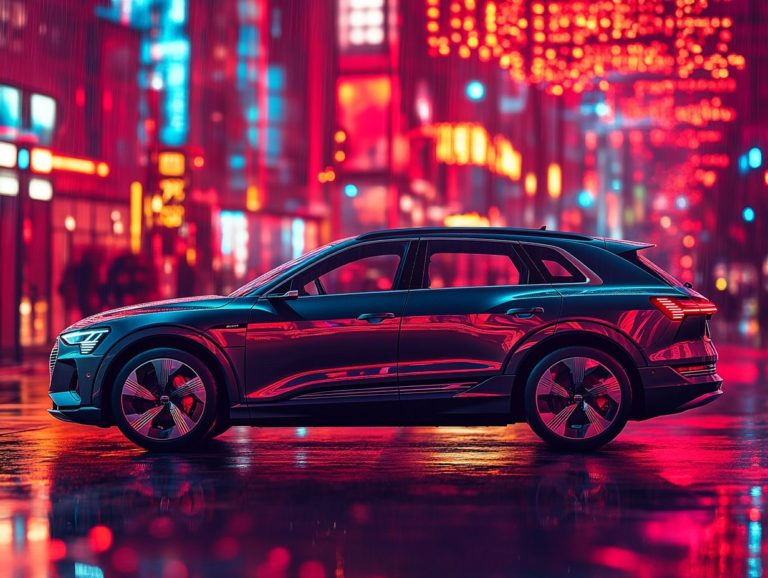 The Audi e-Tron: Luxury Meets Performance