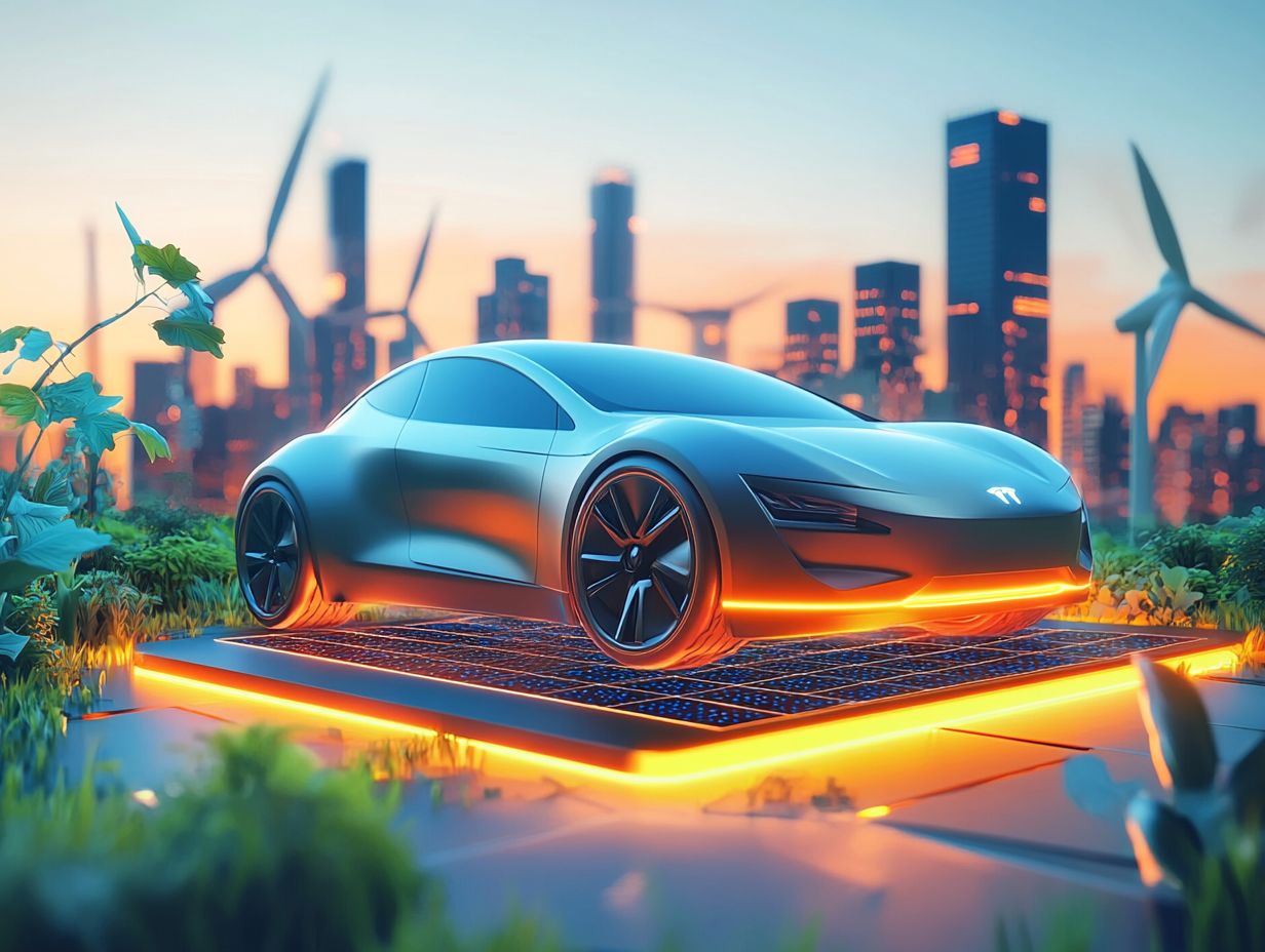 Image depicting the future of wireless EV charging technology