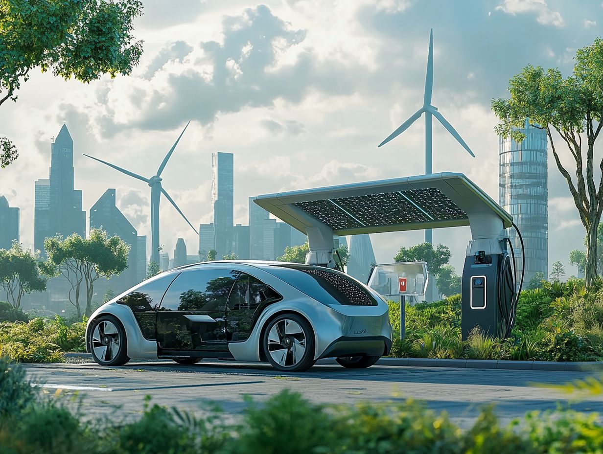 What is the importance of using renewable energy in EV charging?