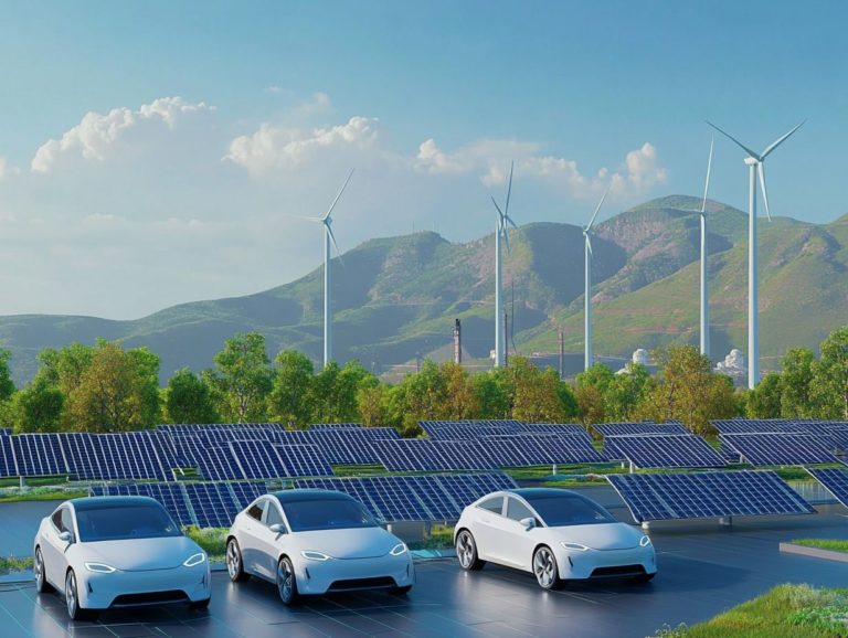 The Intersection of EVs and Renewable Energy