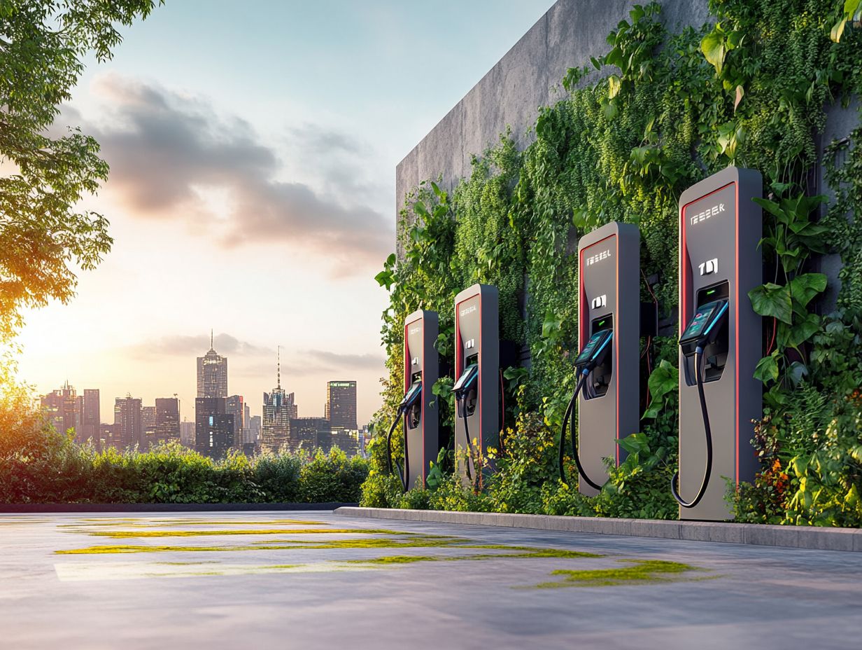 An infographic depicting key factors for choosing EV charging solutions