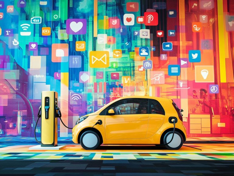 The Role of Social Media in Promoting EVs