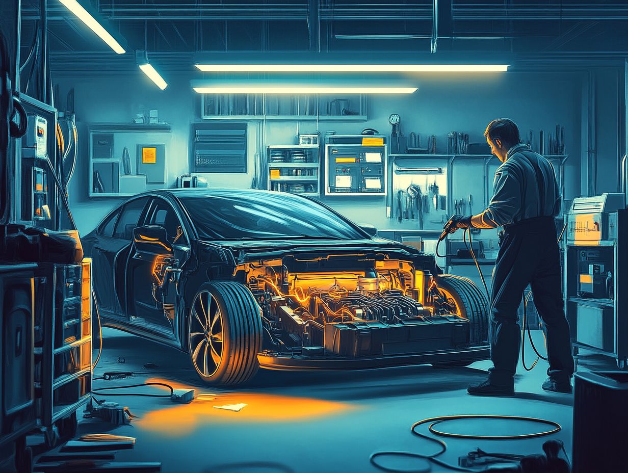 Visual Summary of Essential Electric Vehicle Maintenance Tips