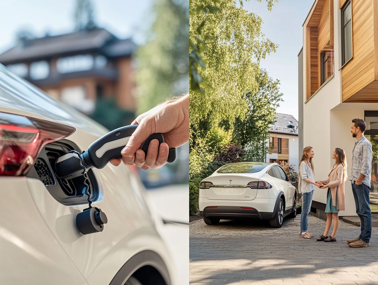 Comparison of leasing versus buying an EV